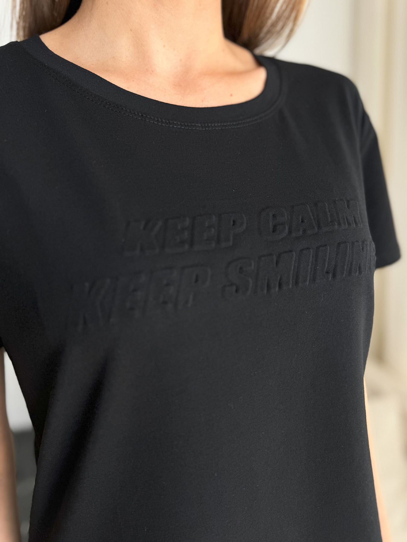 Футболка ISSA Plus модель WN20-631_черный Фото