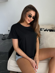 Футболка ISSA Plus модель WN20-631_черный Фото