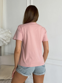 Футболка ISSA Plus модель WN20-631_темно_розовый Фото