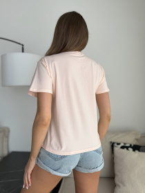 Футболка ISSA Plus модель WN20-631_розовый Фото