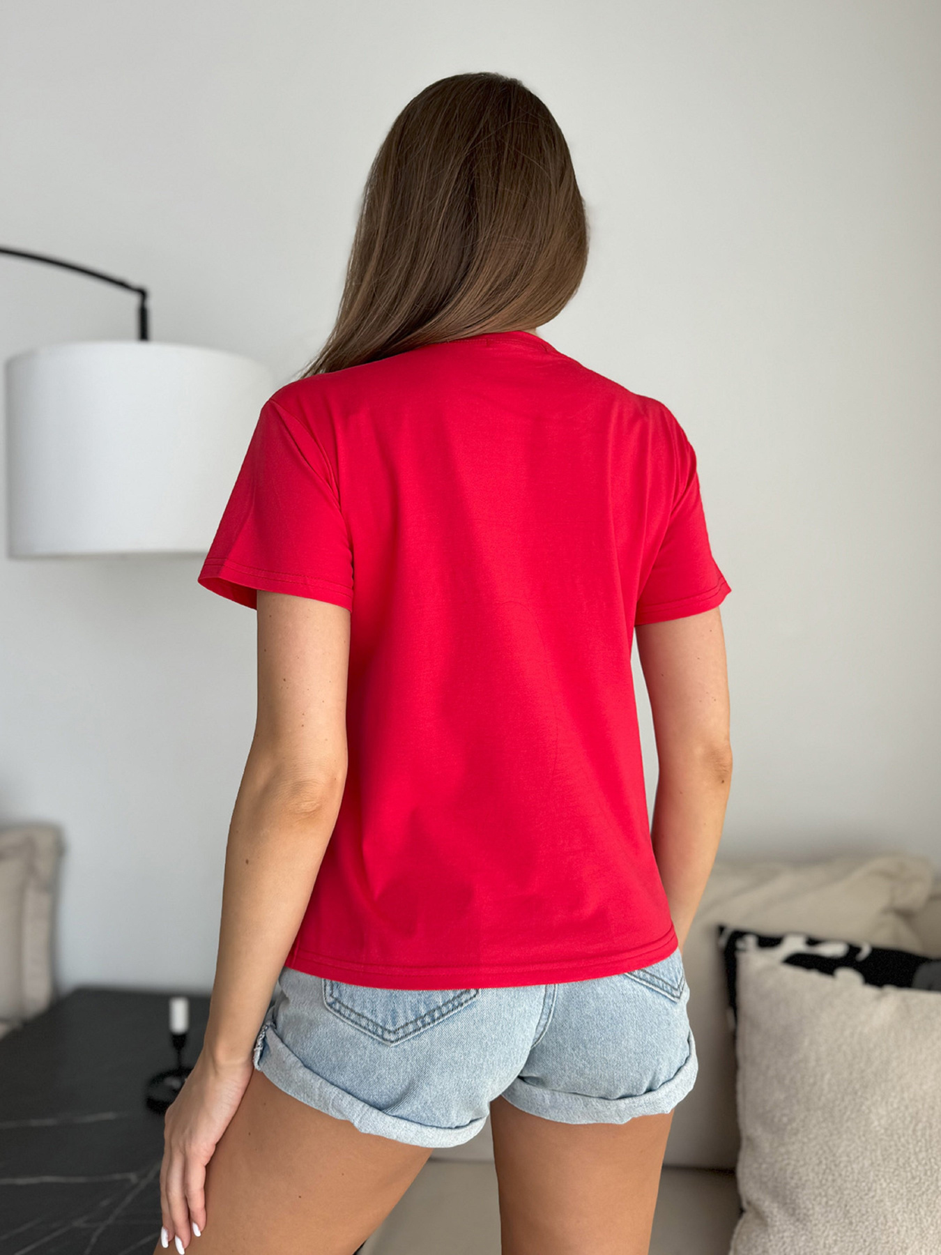 Футболка ISSA Plus модель WN20-631_красный Футболка ISSA Plus модель WN20-631_красный Фото