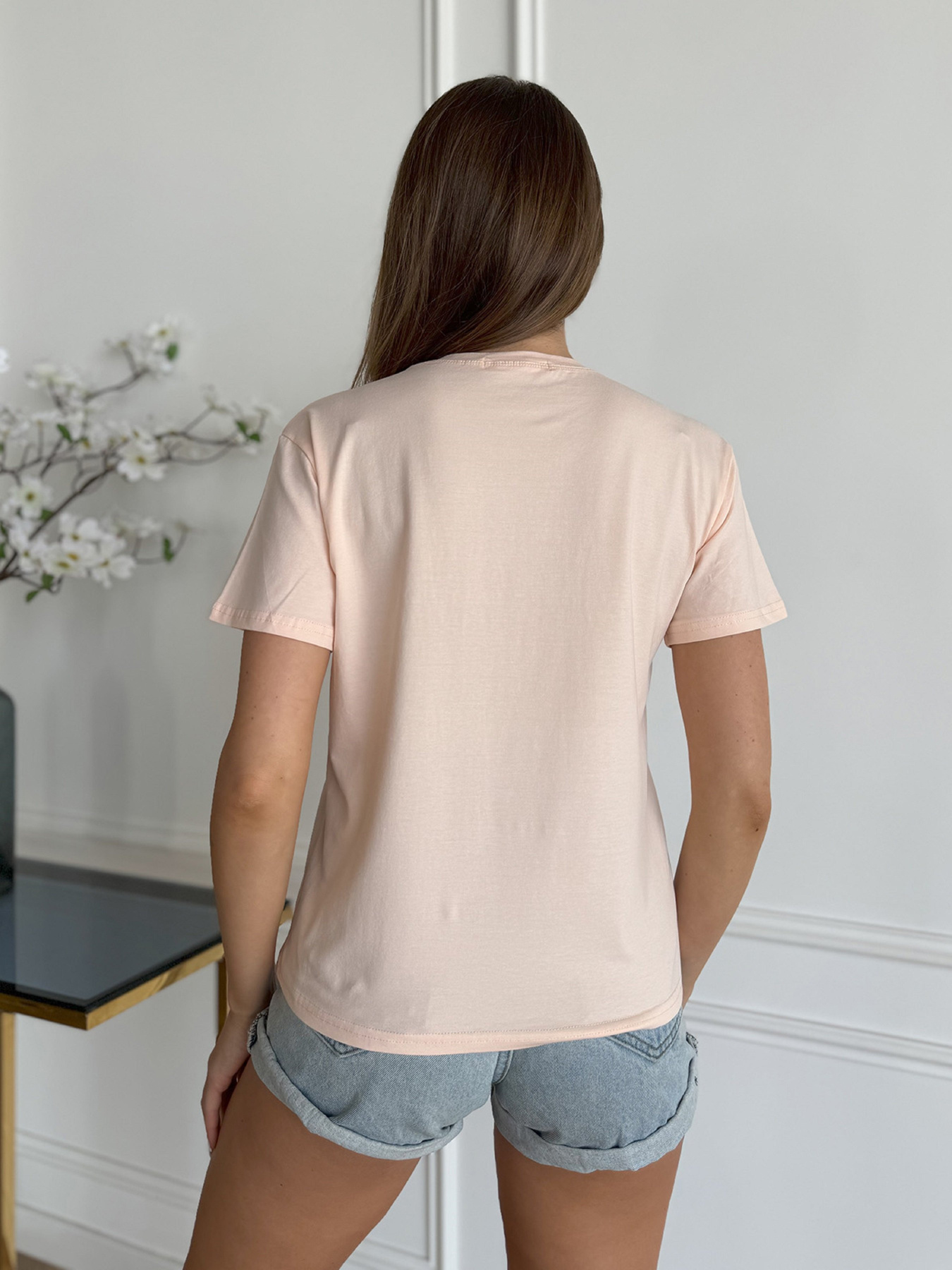 Футболка ISSA Plus модель WN20-632_розовый Фото