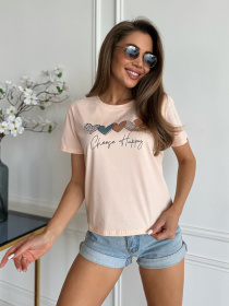 Футболка ISSA Plus модель WN20-632_розовый Фото