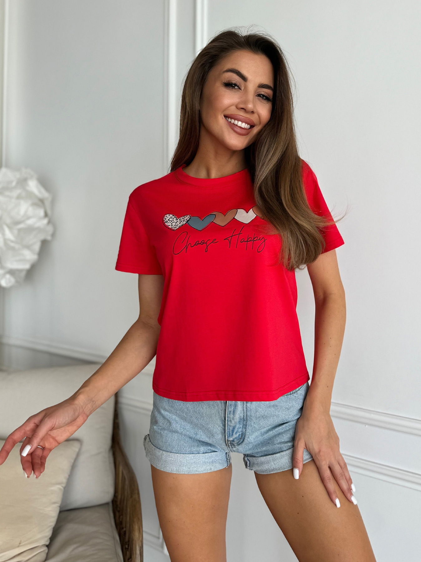 Футболка ISSA Plus модель WN20-632_красный Фото