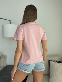 Футболка ISSA Plus модель WN20-632_темно_розовый Футболка ISSA Plus модель WN20-632_темно_розовый Фото