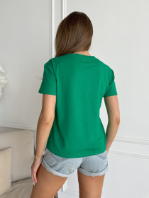 Футболка ISSA Plus модель WN20-632_зеленый Фото