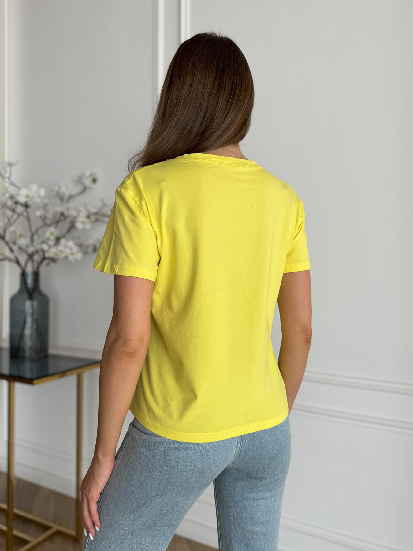 Футболка ISSA Plus модель WN20-632_желтый Фото