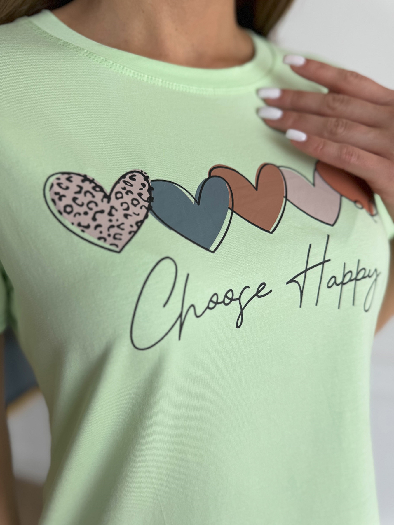 Футболка ISSA Plus модель WN20-632_салатовый Фото