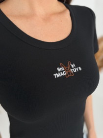 Футболка ISSA Plus модель WN20-633_черный Фото