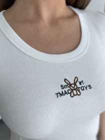 Футболка ISSA Plus модель WN20-633_белый Фото