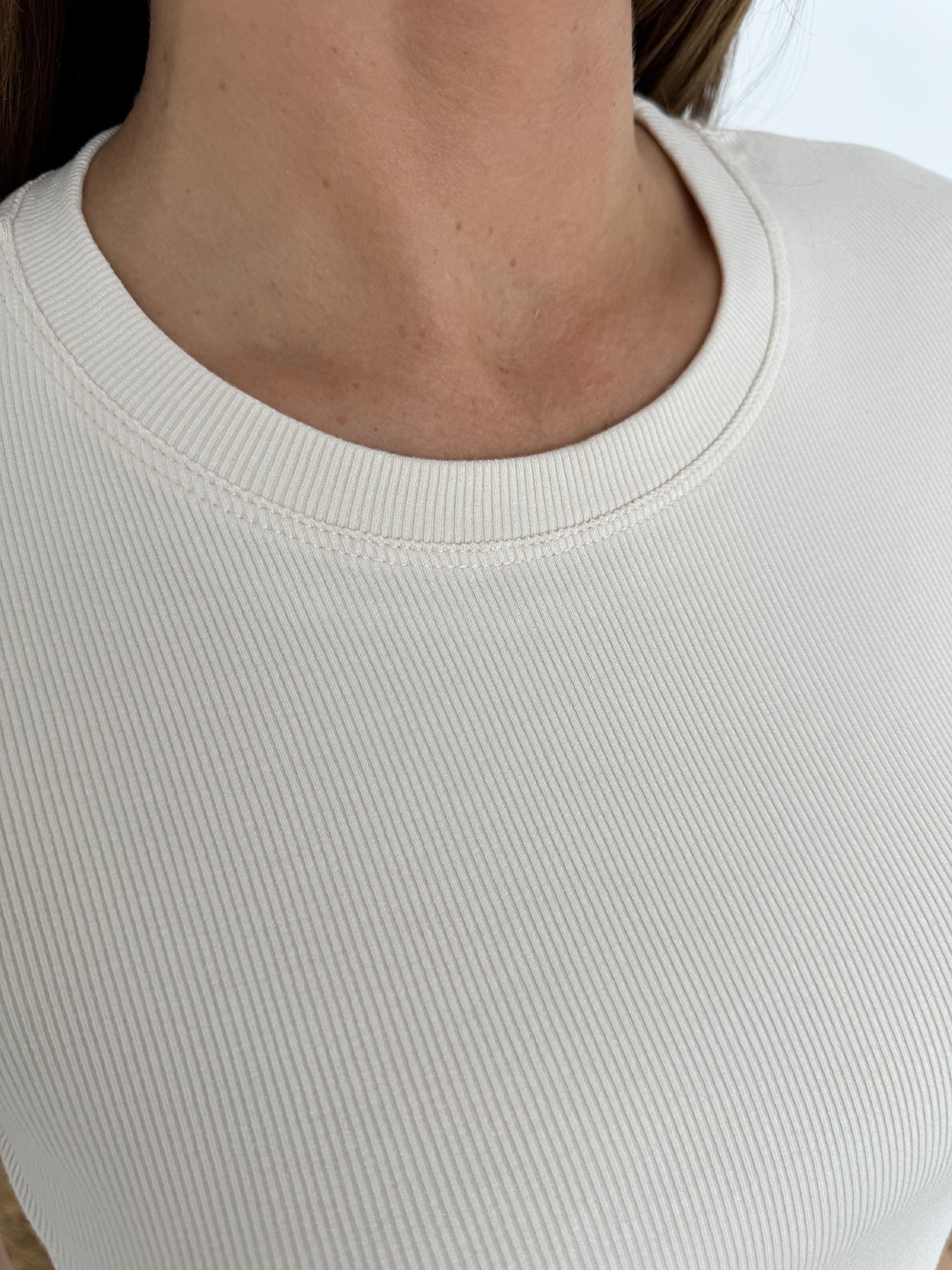 Футболка ISSA Plus модель WN20-634_светло_бежевый Фото