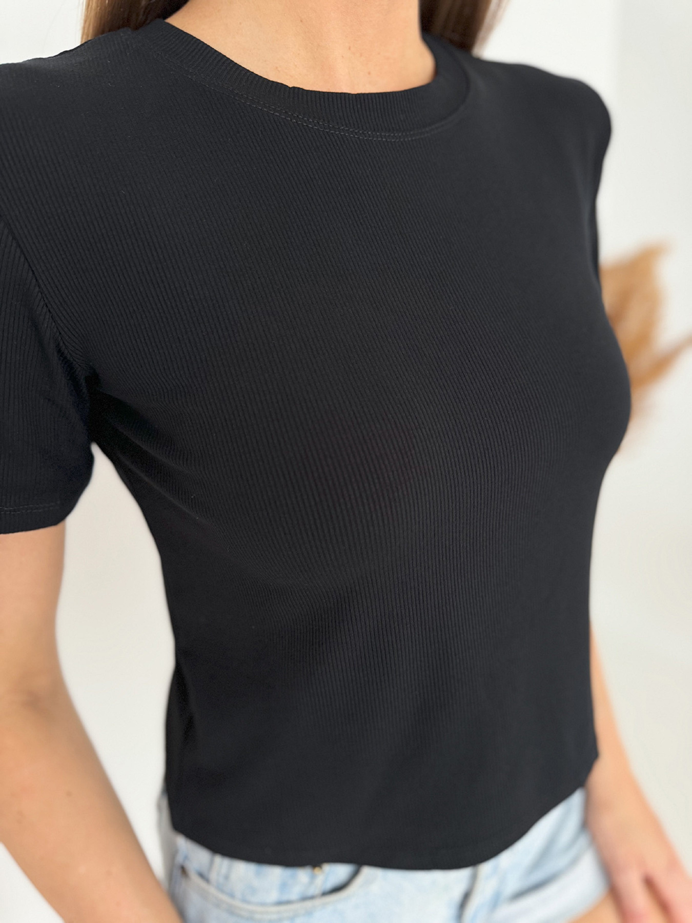 Футболка ISSA Plus модель WN20-634_черный Футболка ISSA Plus модель WN20-634_черный Фото