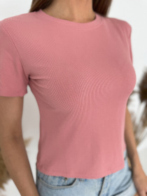 Футболка ISSA Plus модель WN20-634_розовый Фото