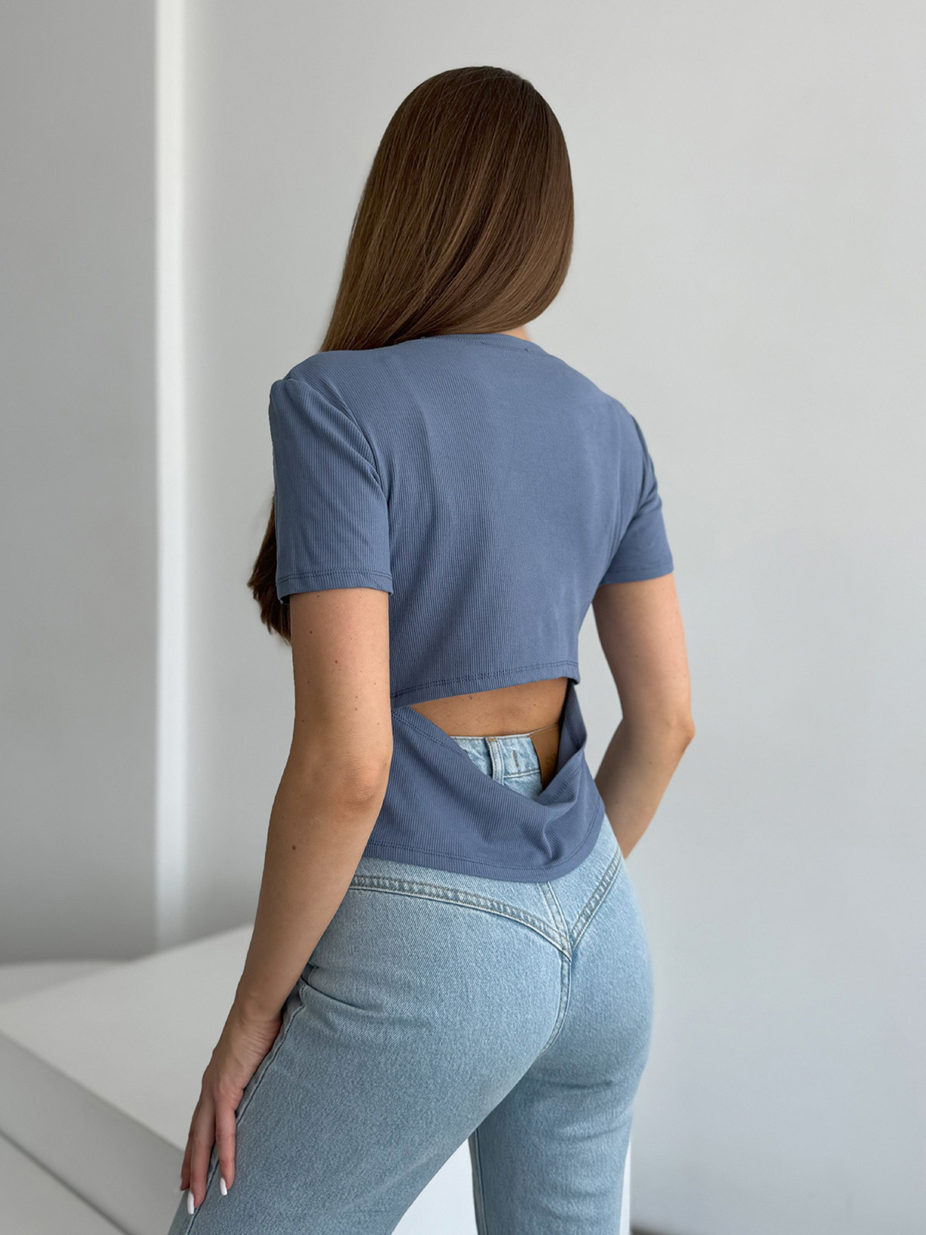 Футболка ISSA Plus модель WN20-635_розовый Фото