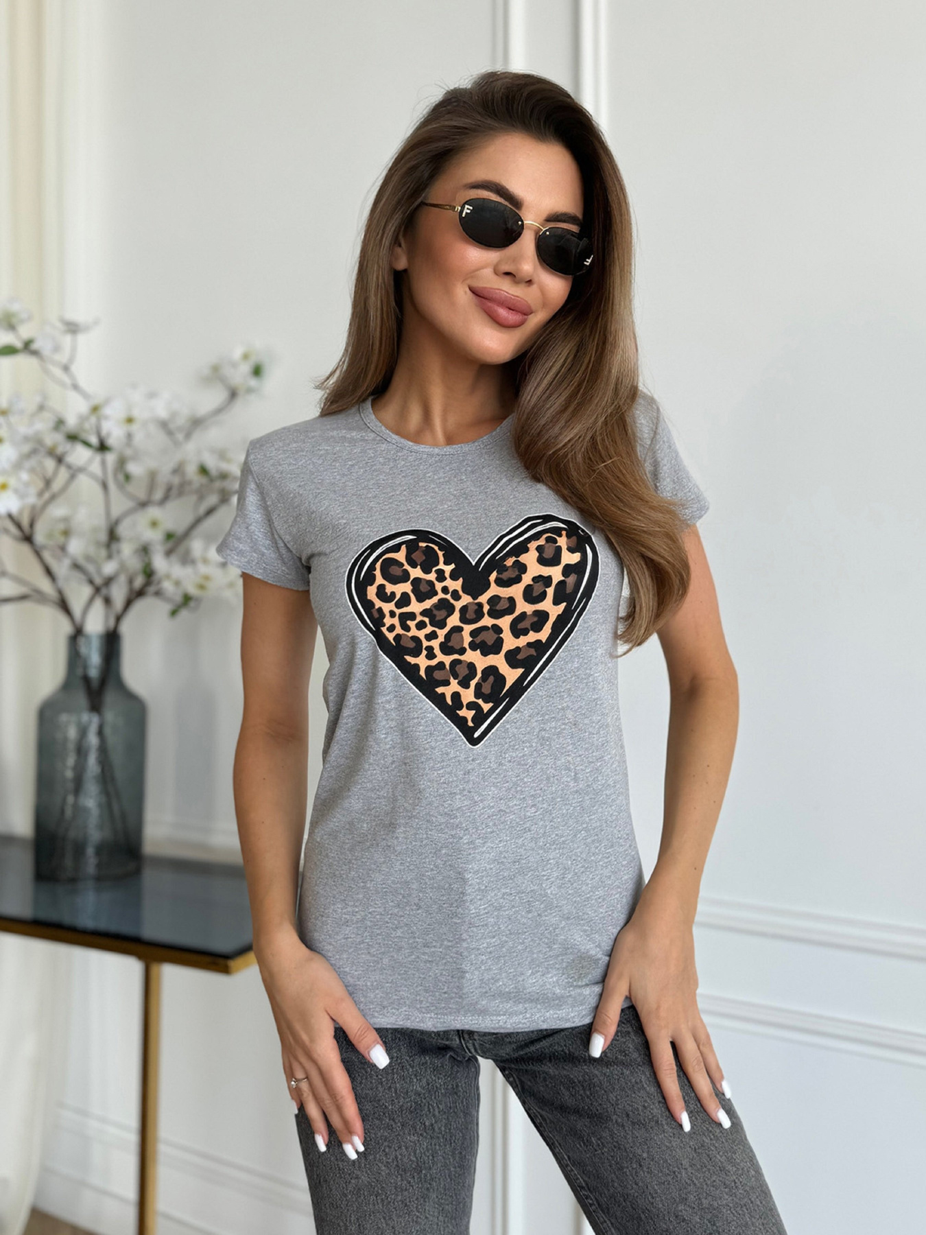 Футболка ISSA Plus модель WN20-622_серый Фото