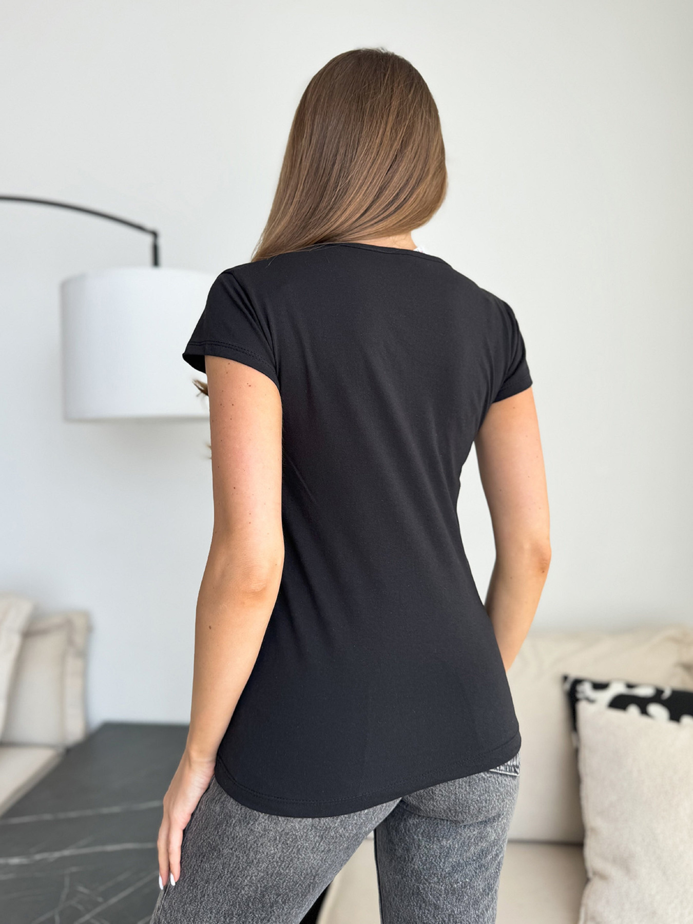 Футболка ISSA Plus модель WN20-622_черный Фото