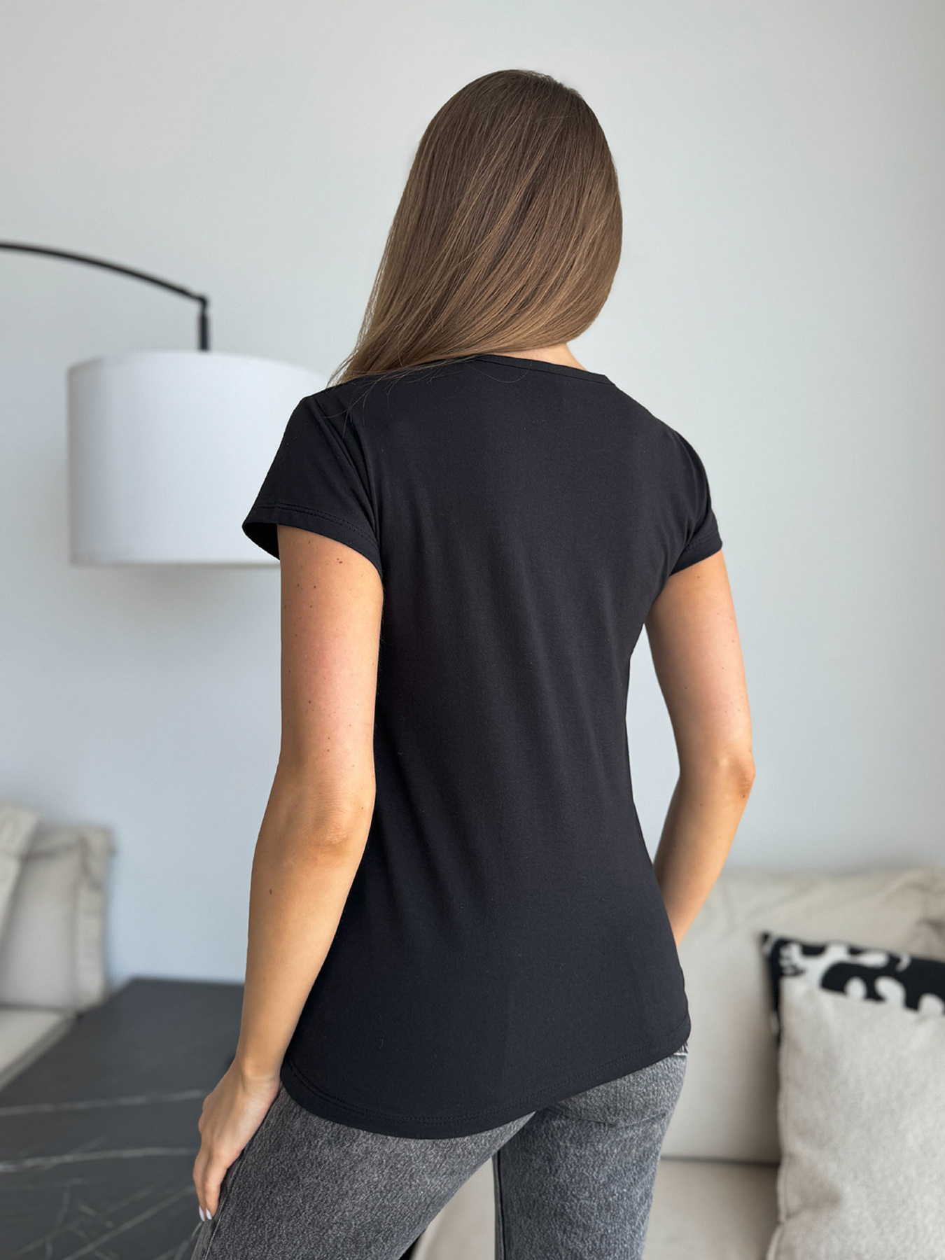 Футболка ISSA Plus модель WN20-623_черный Фото