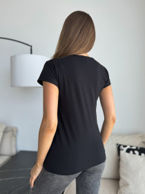 Футболка ISSA Plus модель WN20-623_черный Фото