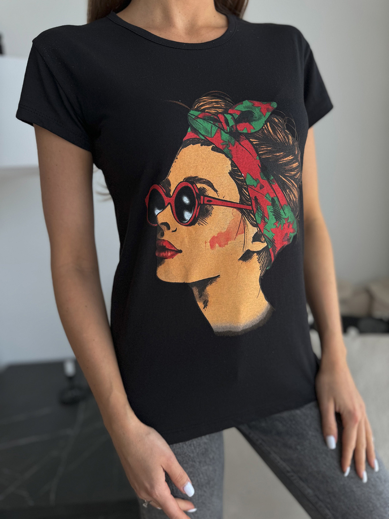 Футболка ISSA Plus модель WN20-623_черный Фото