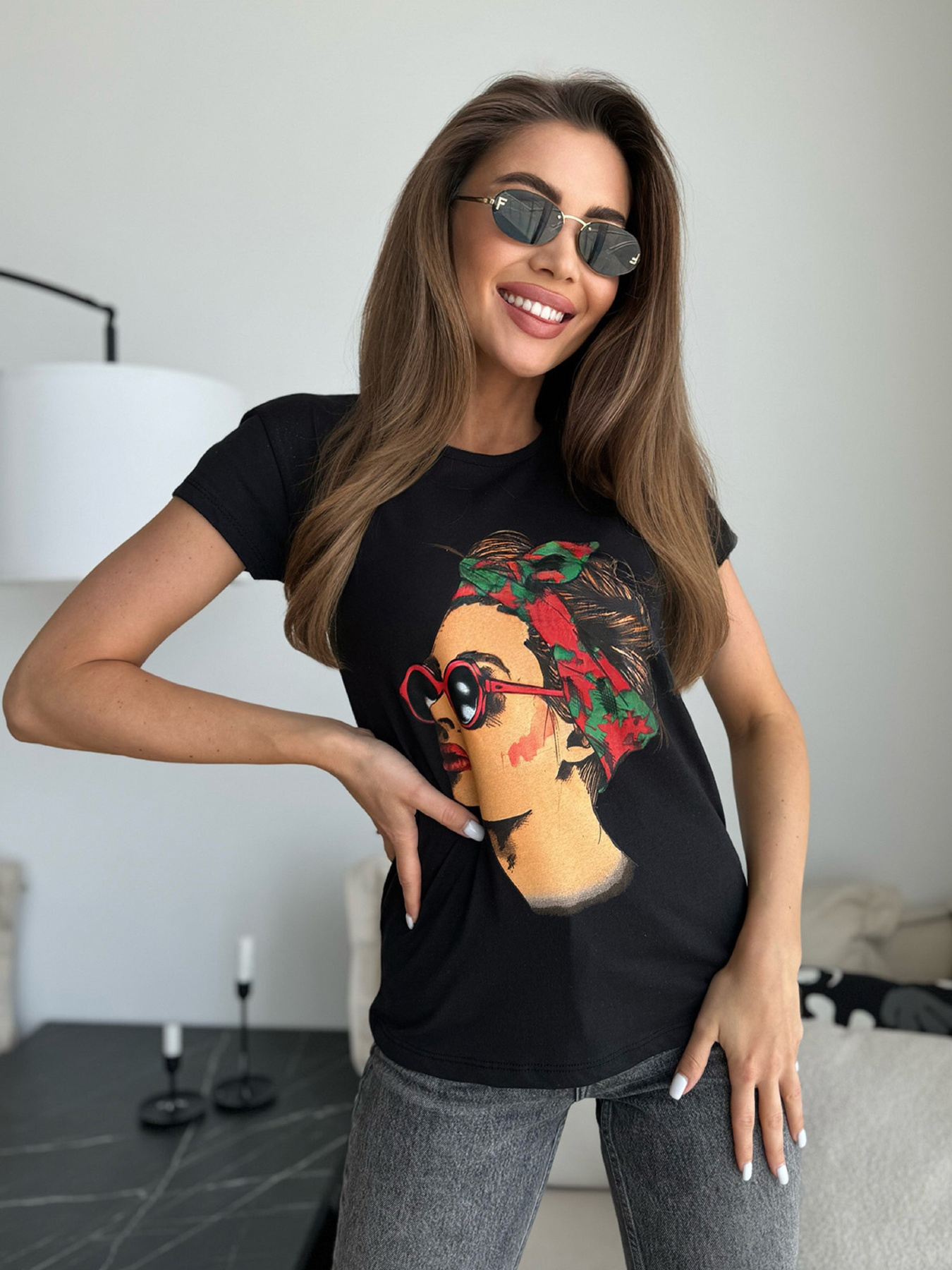 Футболка ISSA Plus модель WN20-623_черный Фото