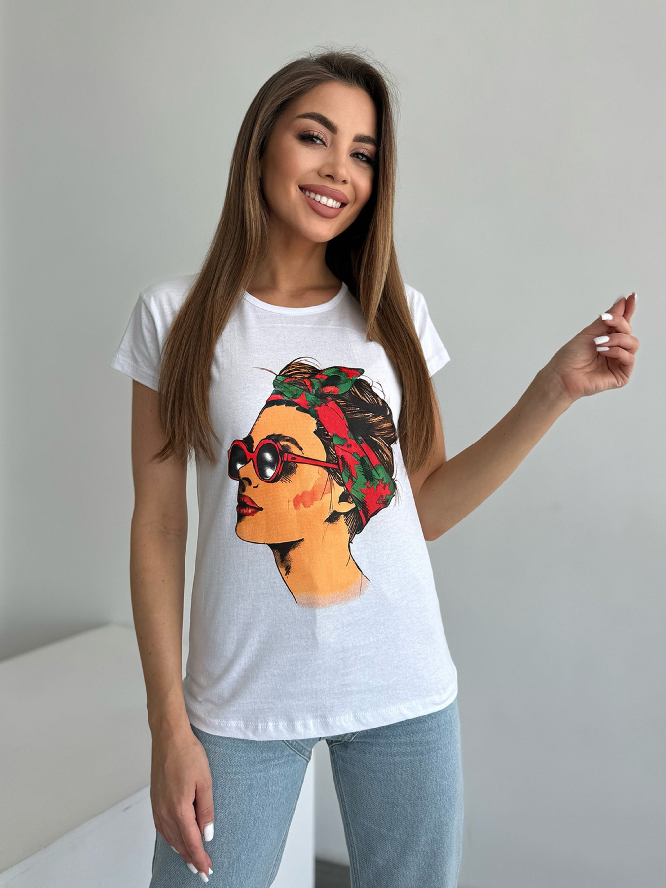 Футболка ISSA Plus модель WN20-623_белый Фото