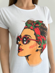 Футболка ISSA Plus модель WN20-623_белый Фото