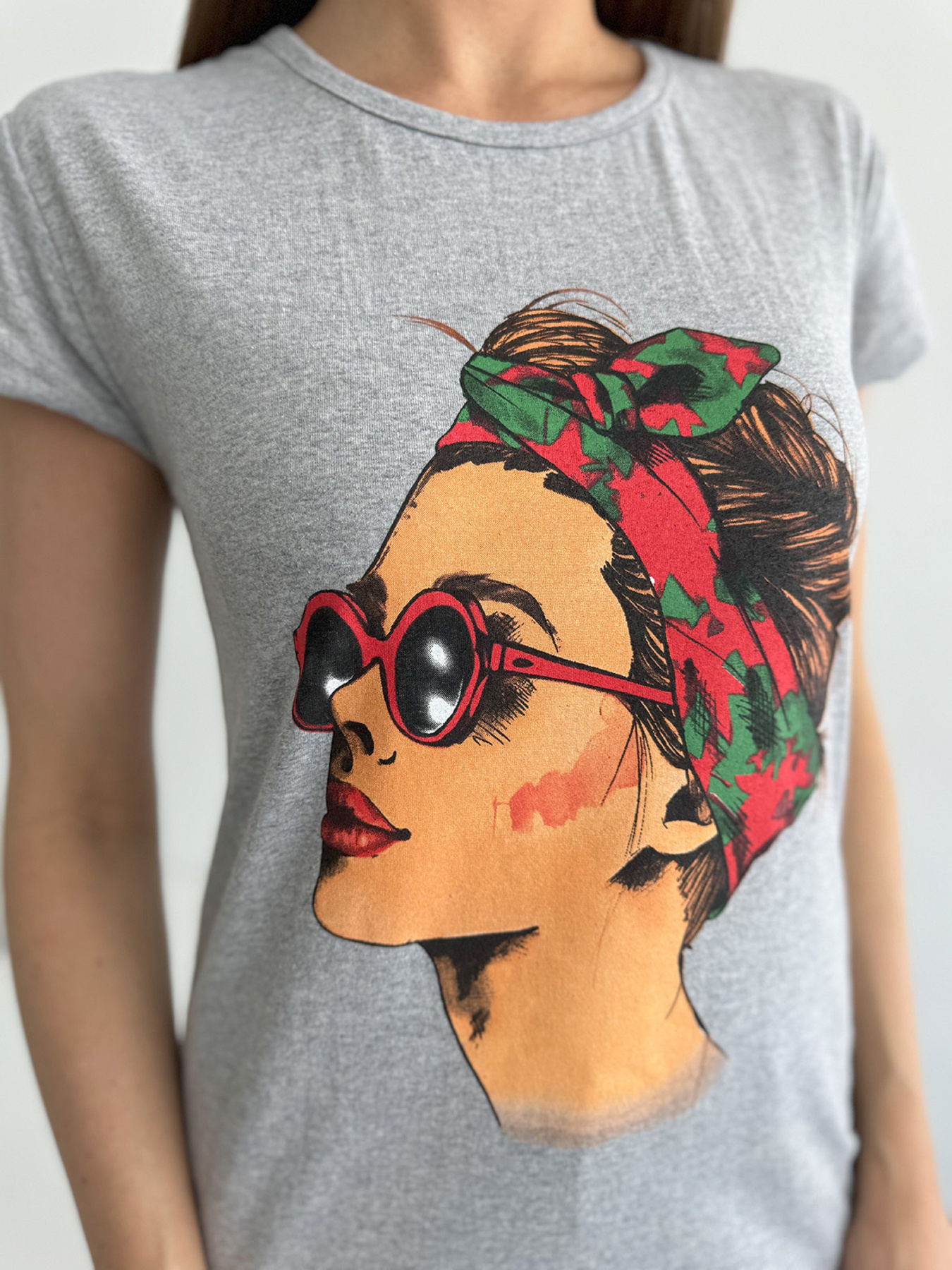 Футболка ISSA Plus модель WN20-623_серый Фото