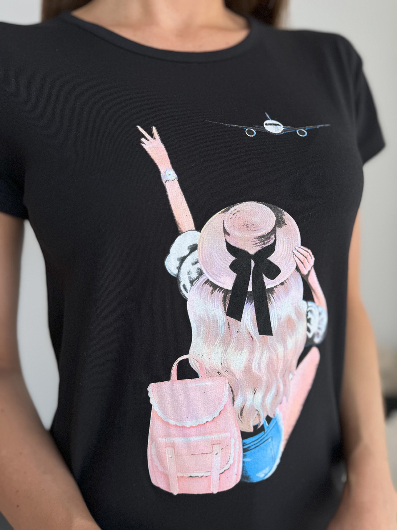 Футболка ISSA Plus модель WN20-624_черный Фото