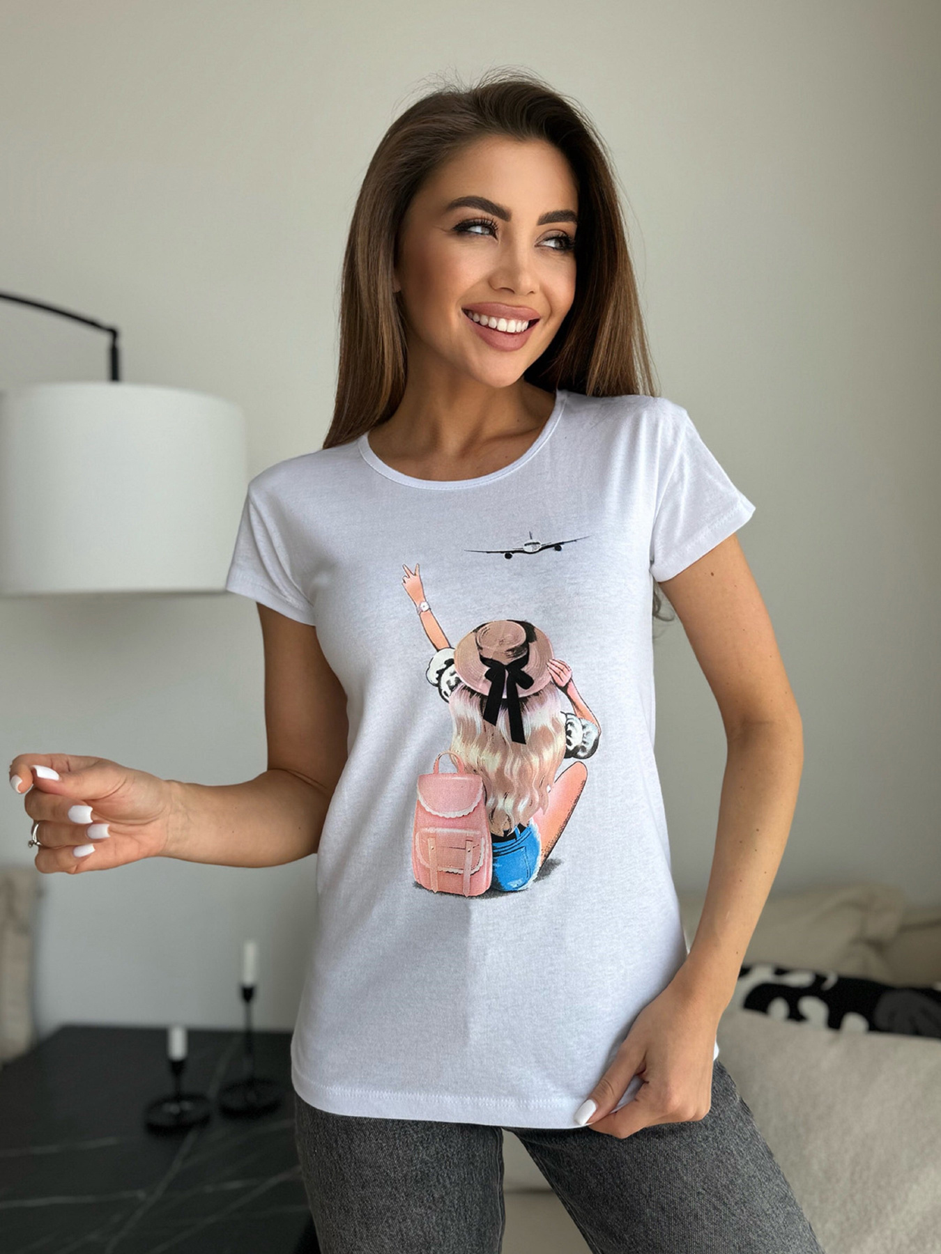 Футболка ISSA Plus модель WN20-624_белый Фото