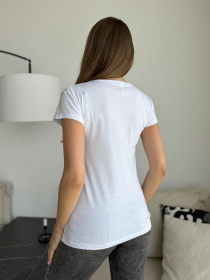 Футболка ISSA Plus модель WN20-624_белый Фото