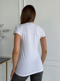 Футболка ISSA Plus модель WN20-625_белый Фото