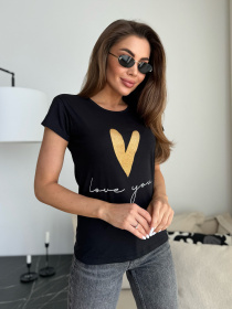 Футболка ISSA Plus модель WN20-626_черный Фото