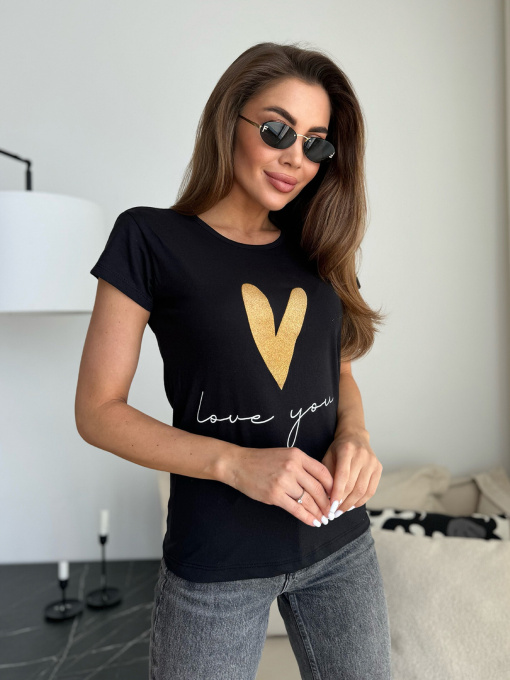 Футболка ISSA Plus модель WN20-626_черный Фото