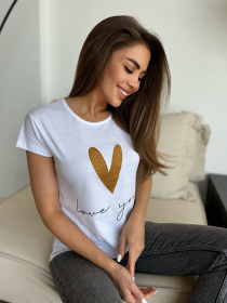 Футболка ISSA Plus модель WN20-626_белый Фото