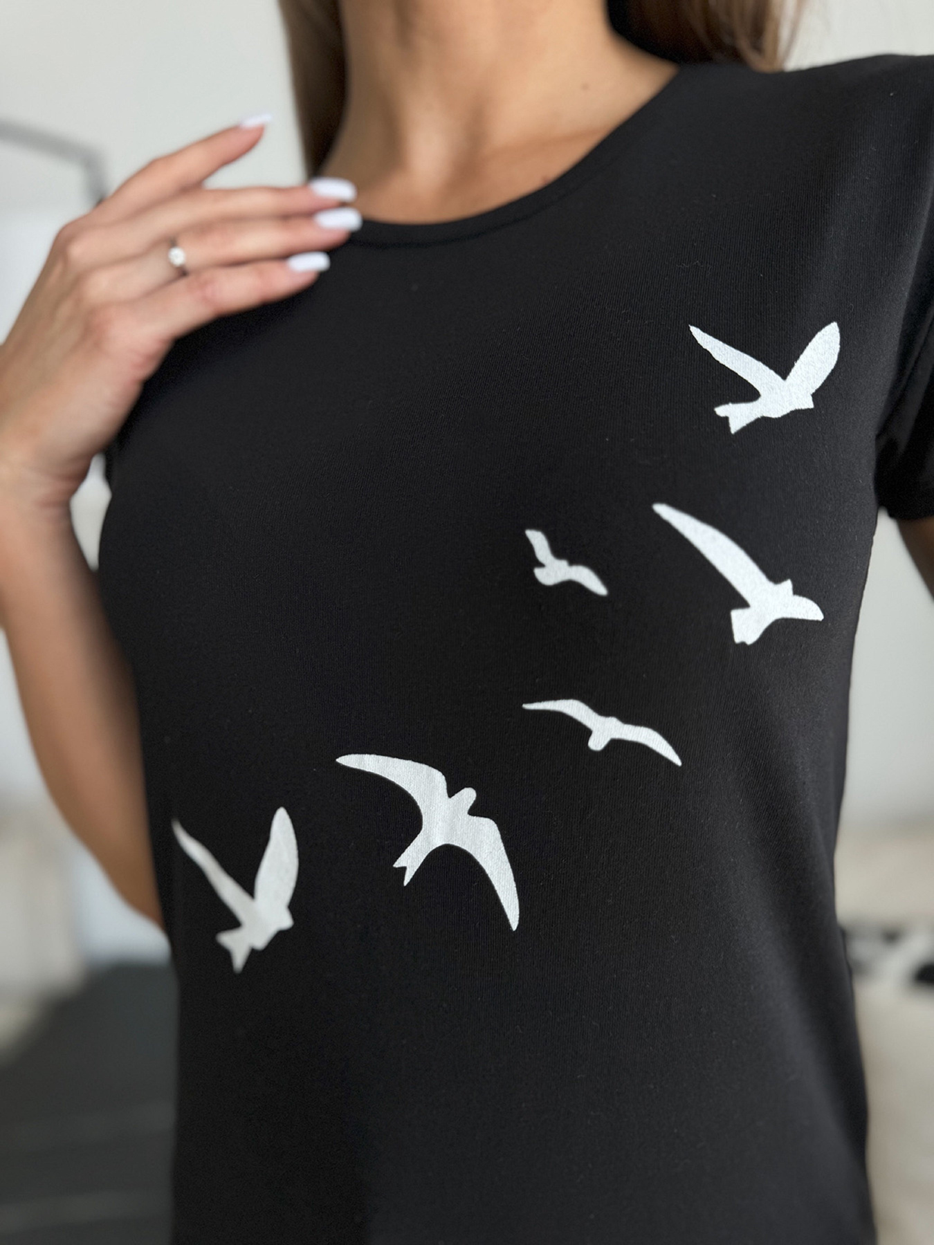 Футболка ISSA Plus модель WN20-627_черный Фото