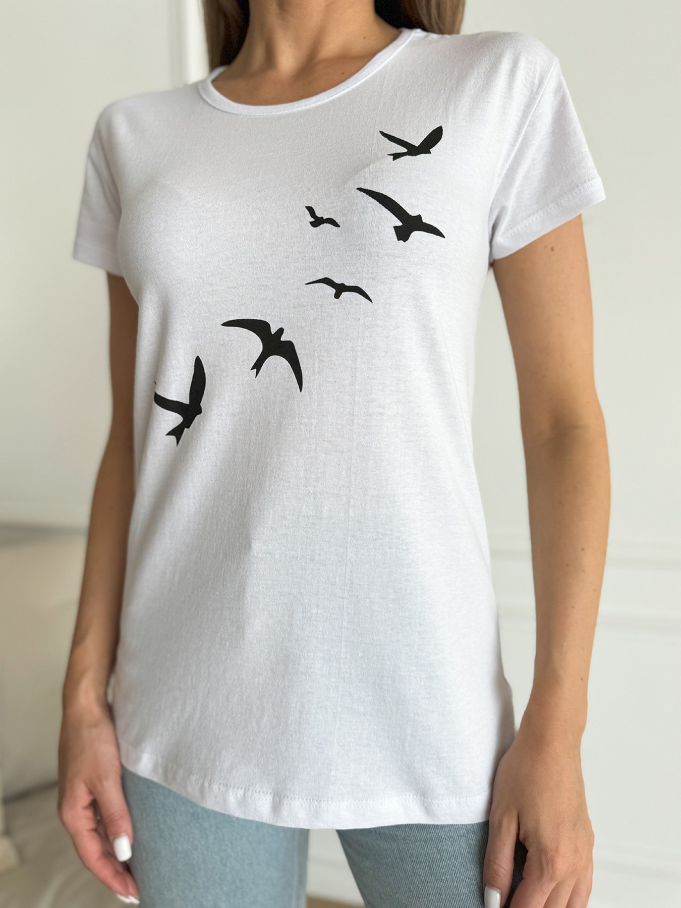 Футболка ISSA Plus модель WN20-627_белый Фото