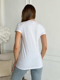 Футболка ISSA Plus модель WN20-627_белый Фото