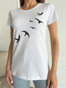 Футболка ISSA Plus модель WN20-627_белый Фото