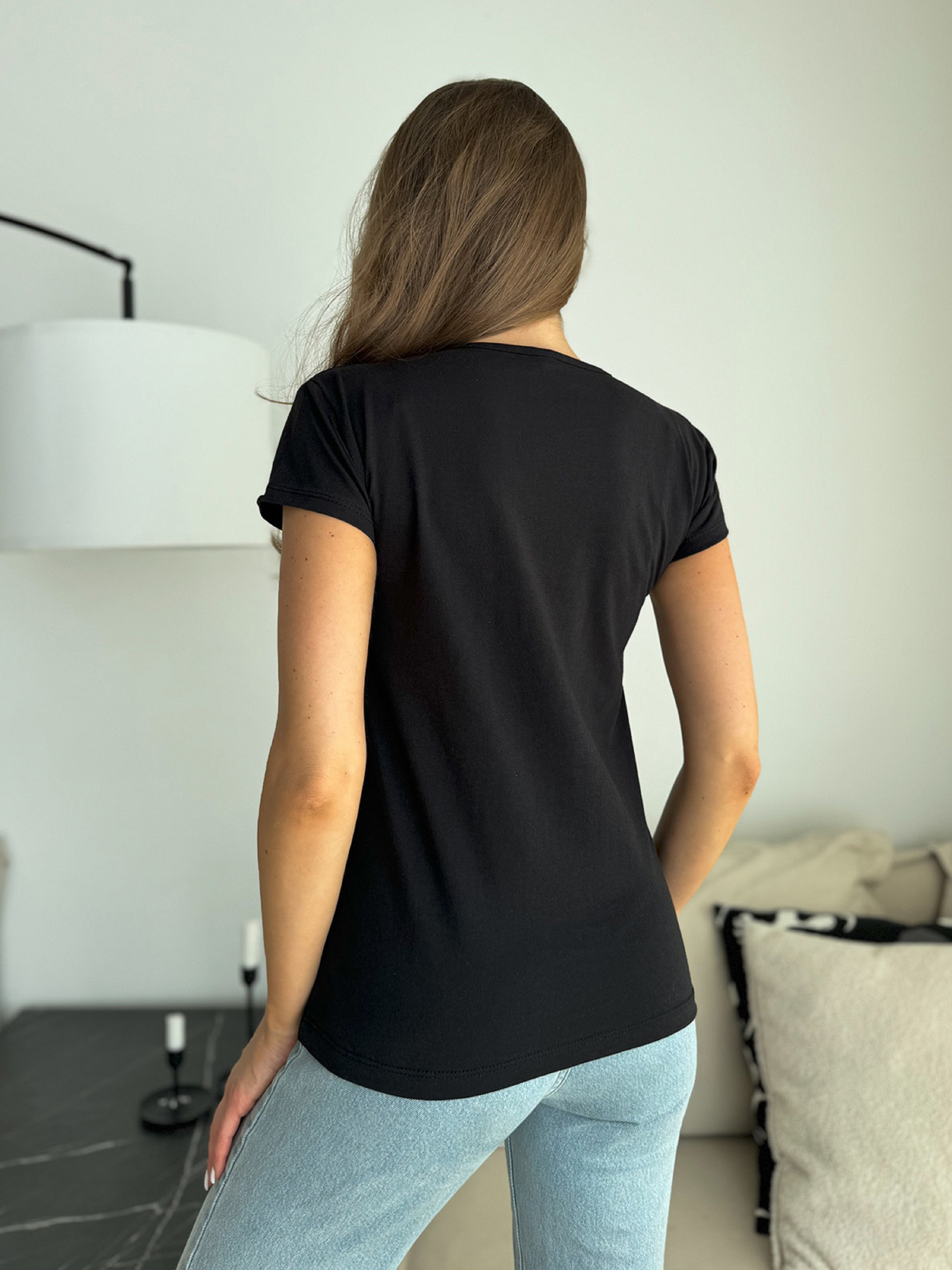 Футболка ISSA Plus модель WN20-628_черный Фото