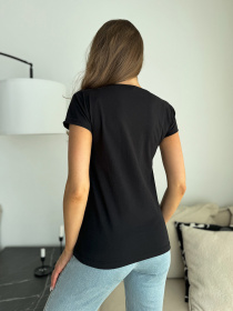 Футболка ISSA Plus модель WN20-628_черный Фото