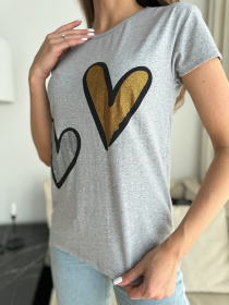 Футболка ISSA Plus модель WN20-628_серый Фото