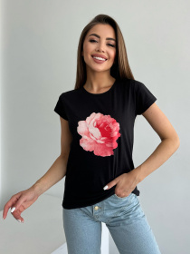 Футболка ISSA Plus модель WN20-629_черный Фото