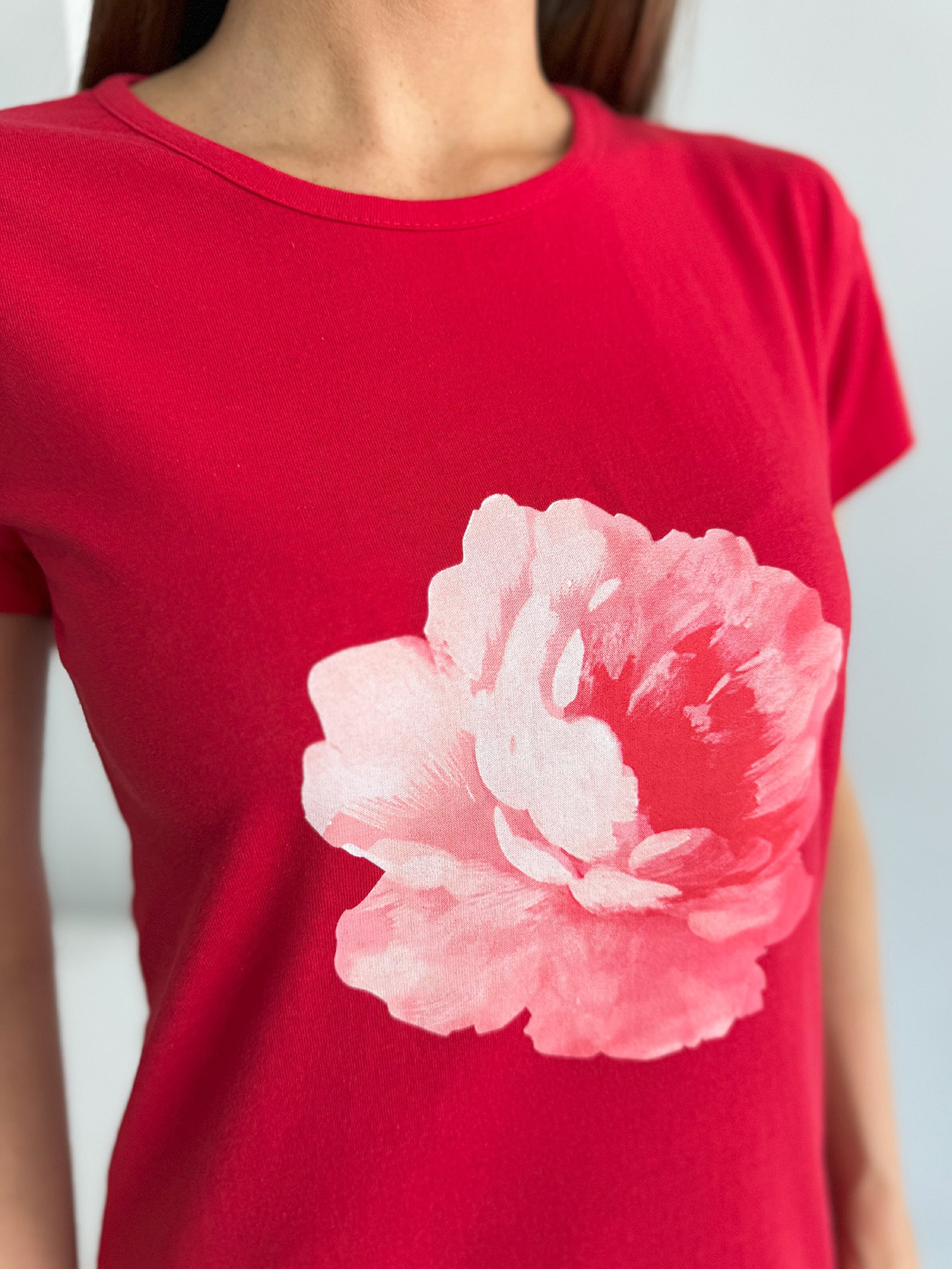 Футболка ISSA Plus модель WN20-629_красный Фото