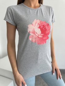 Футболка ISSA Plus модель WN20-629_серый Фото