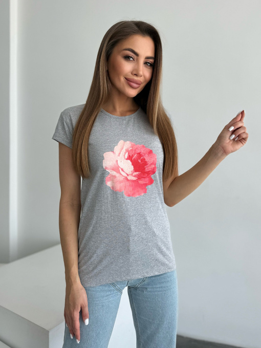 Футболка ISSA Plus модель WN20-629_серый Фото