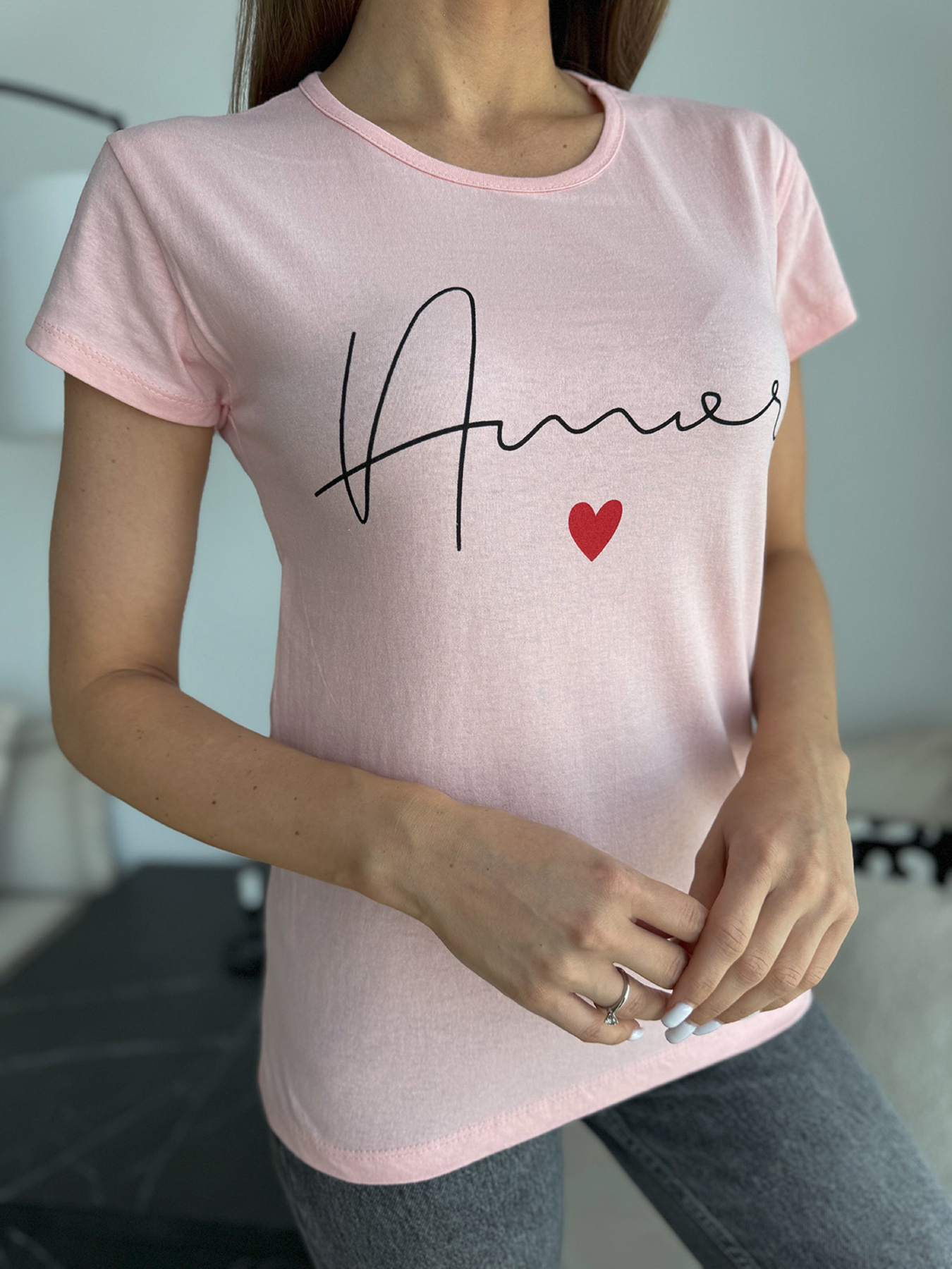 Футболка ISSA Plus модель WN20-630_розовый Фото