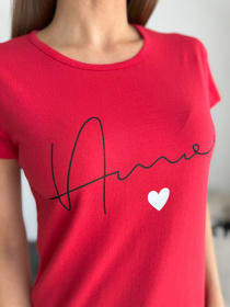 Футболка ISSA Plus модель WN20-630_красный Фото