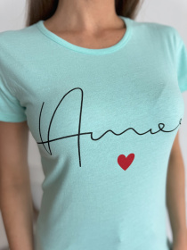 Футболка ISSA Plus модель WN20-630_бирюзовый Фото