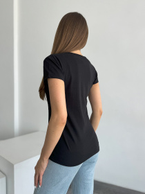 Футболка ISSA Plus модель WN20-630_черный Фото