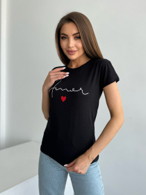 Футболка ISSA Plus модель WN20-630_черный Фото